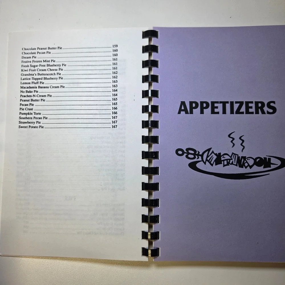 Cooking‎ With Local 951 Members Appetizers Breads Desserts Cookbook Vintage 1995